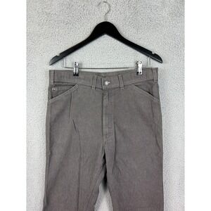 Vintage Levis For Men Jeans Mens 36x32 Gray Straight Leg Stretch Denim Y2K USA